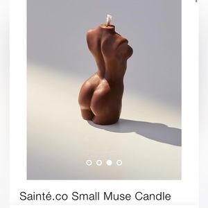 Urban Outfitters Sainté.co Small Muse body Brown Candle NIB